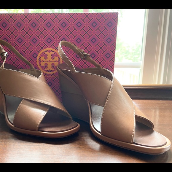 Tory Burch Gabrielle Wedge Sandal - Picture 3 of 5